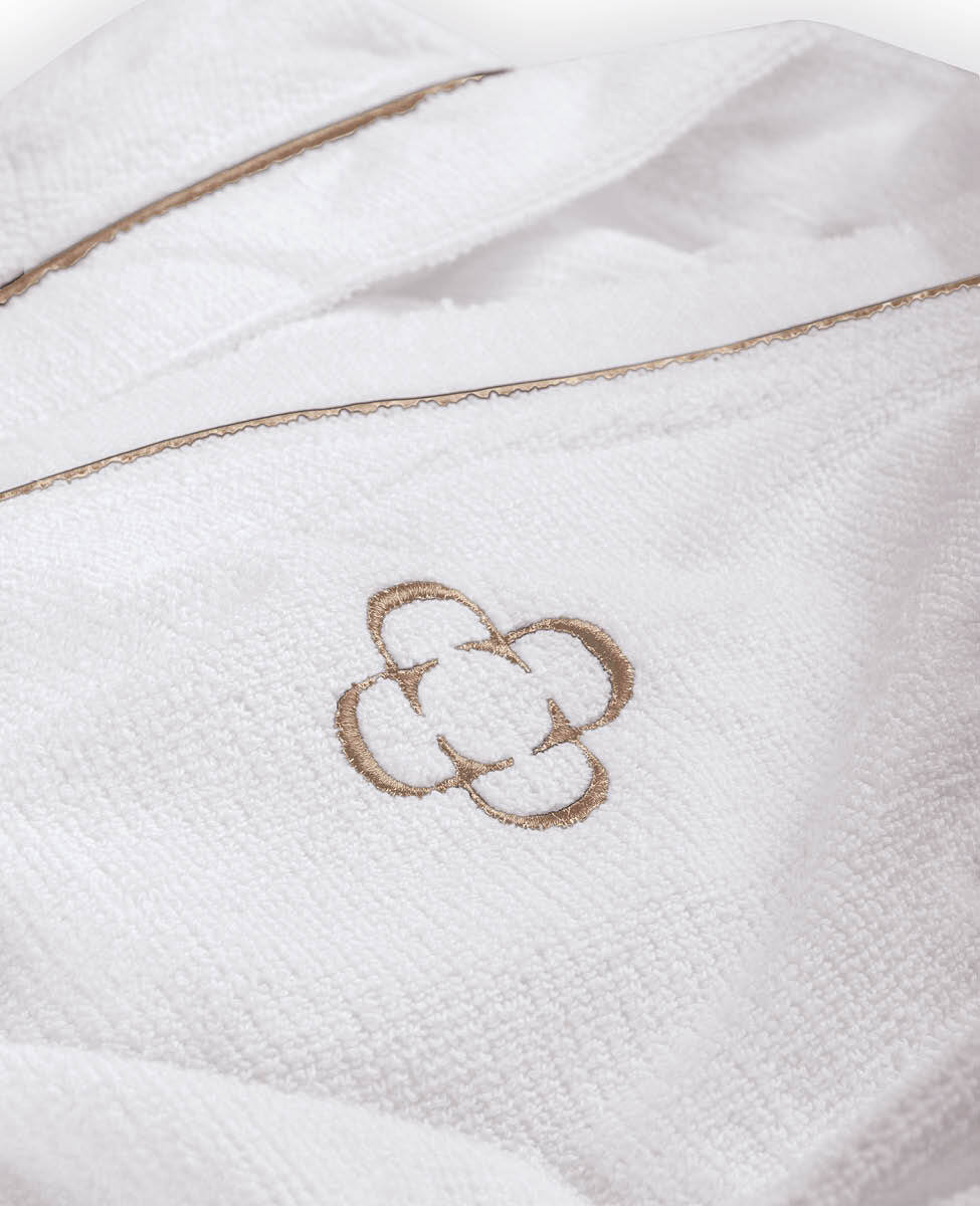 Dondi Home Accappatoio Unisex Spugna Senza Cappuccio AQUA