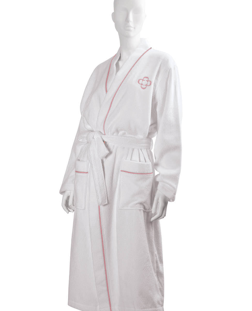 Dondi Home Accappatoio Unisex Spugna Senza Cappuccio AQUA