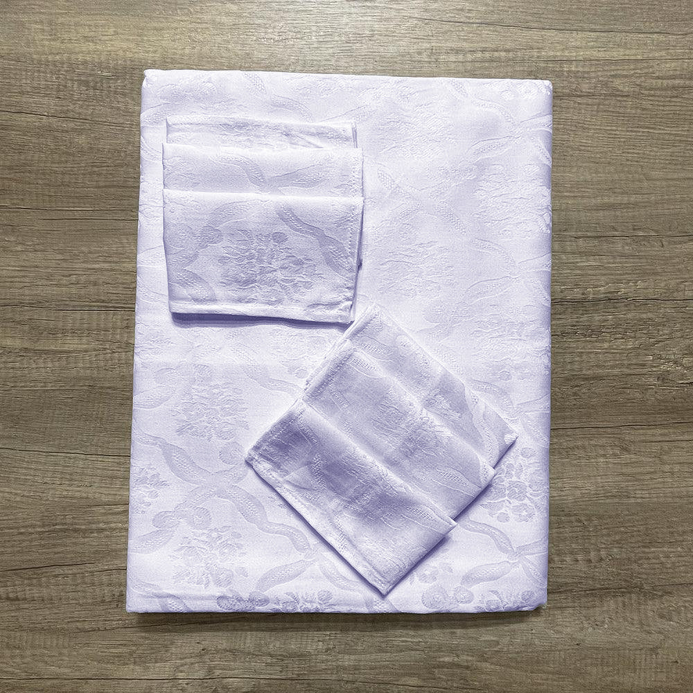 Equart Servizio da Tavola in Fiandra da 6 Posti 150x180cm. S50