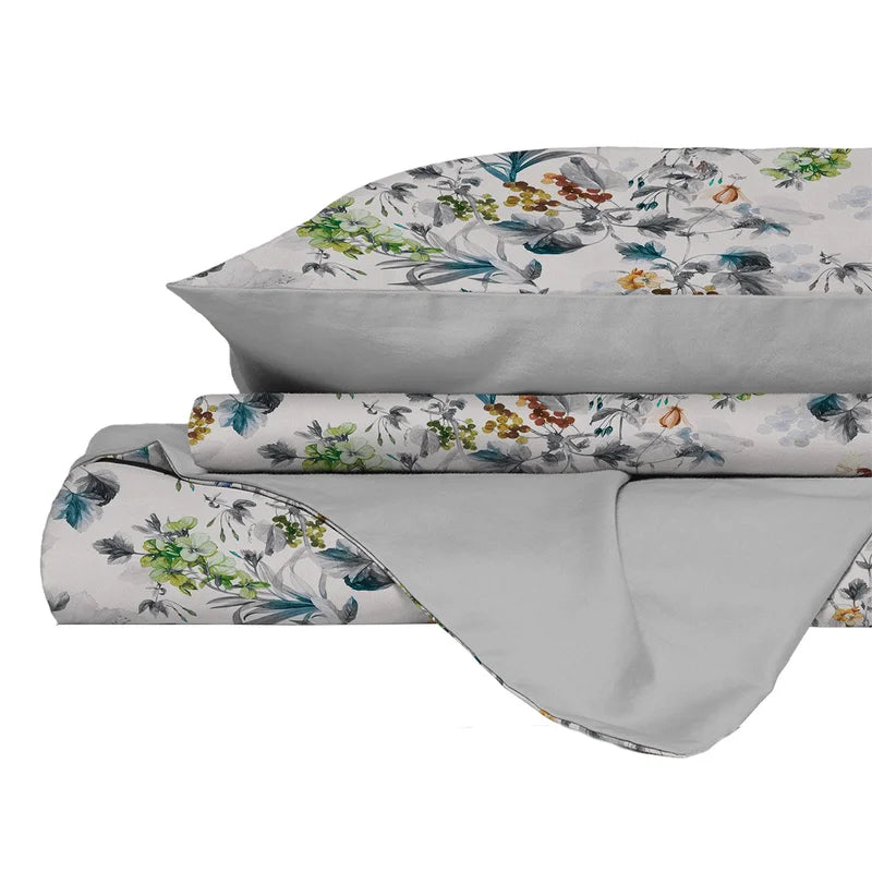 Parure Copripiumino Matrimoniale in Cotone 100% Made in Italy - Vari Disegni