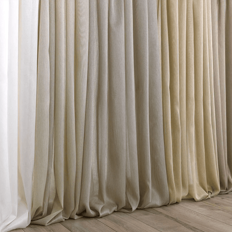 Fabrics Tessuto per Tende al metro Futura Ondoso Tinta Unita S40 - Passarelli Biancheria