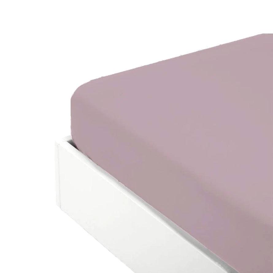 Fazzini Arianna Lenzuolo da Sotto con Angoli in Percalle di Cotone Tinta Unita - Varie Dimensioni