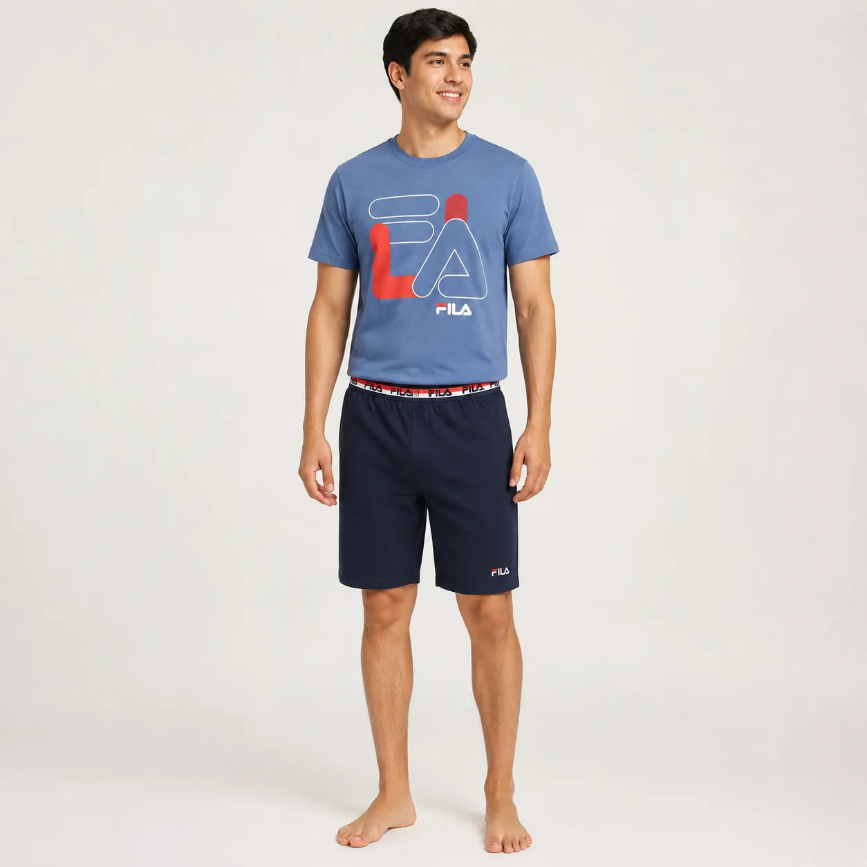 Fila Pigiama Corto Estivo da Uomo FPS1062
