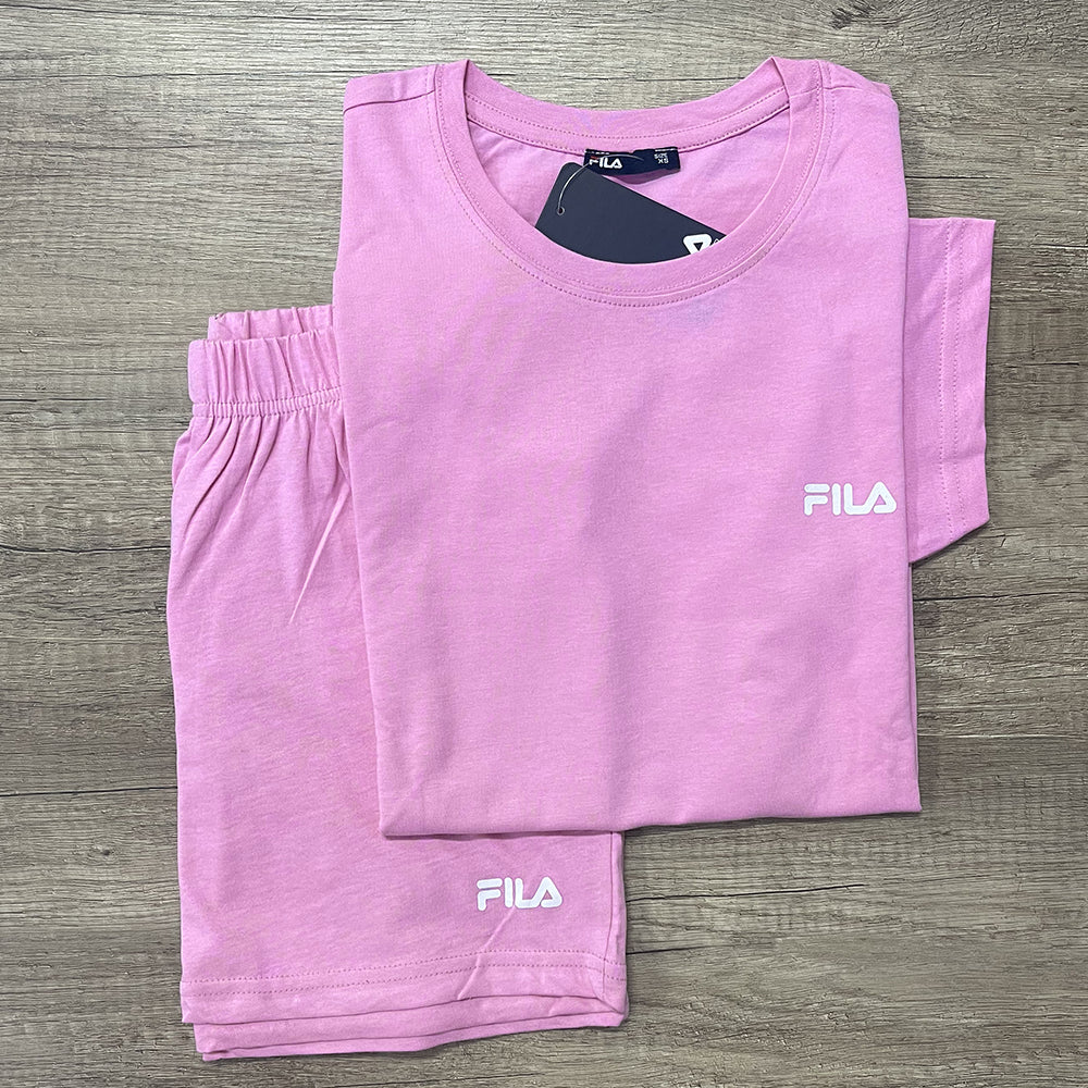 Fila Pigiama Corto da Donna in cotone Jersey a Maniche Corte FPS4176 S24