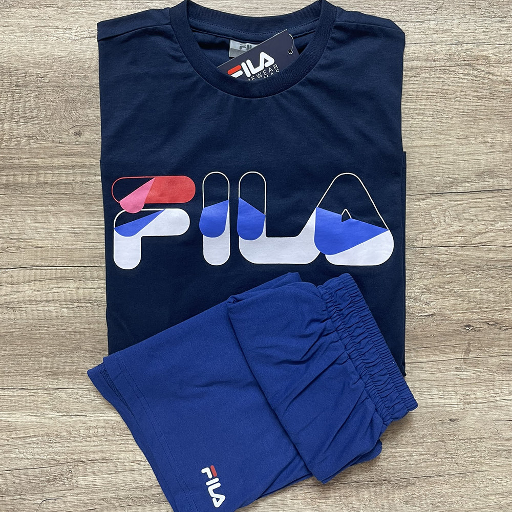 Fila Pigiama Estivo Corto da Uomo FPS1093 S37