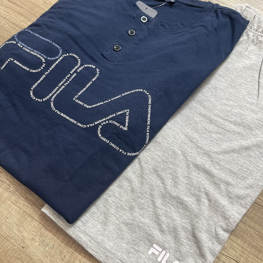 Fila Pigiama Estivo Corto da Uomo FPS1183 S24