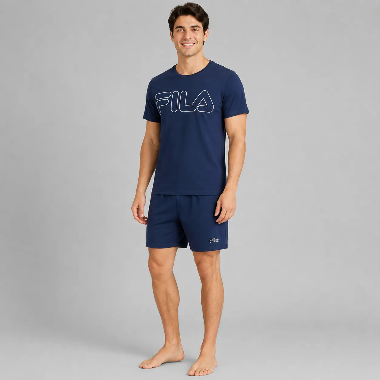 Fila Pigiama Estivo Corto da Uomo FPS1191
