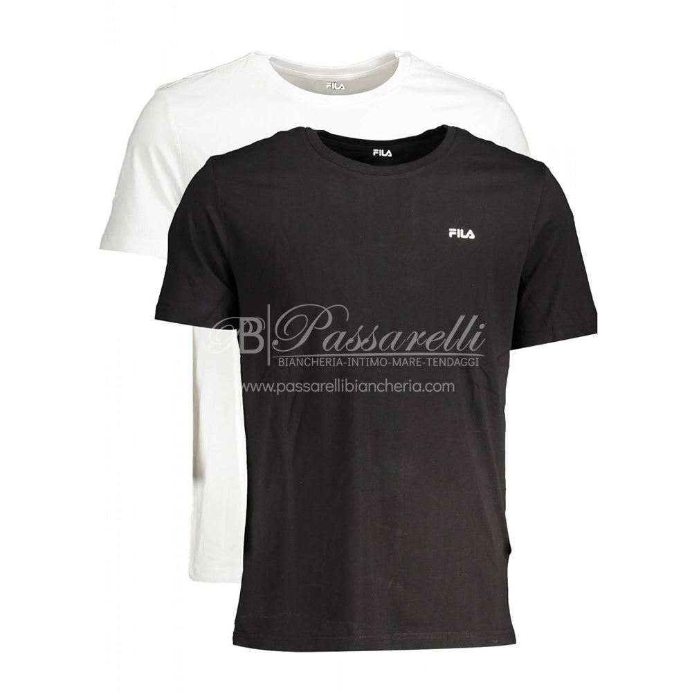 Fila Confezione 2 T-Shirt 100% Cotone Uomo FU5053 2505S14