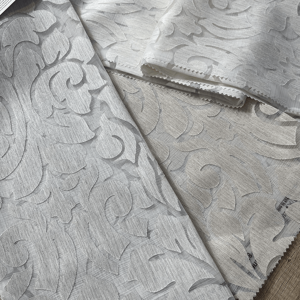 Focus Tessuto per Tende al metro in Viscosa Pantheon Devorè S68 - Passarelli Biancheria