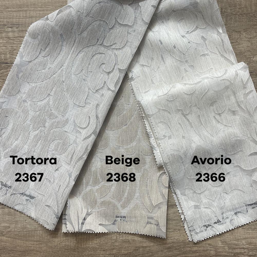 Focus Tessuto per Tende al metro in Viscosa Pantheon Devorè S68 - Passarelli Biancheria