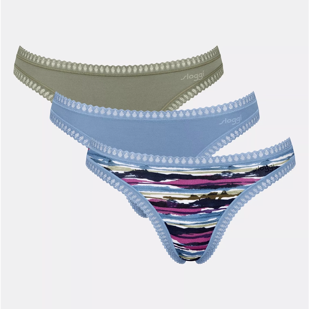 Sloggi Donna Confezione da 3 Go Crush String 10219704 2410S18