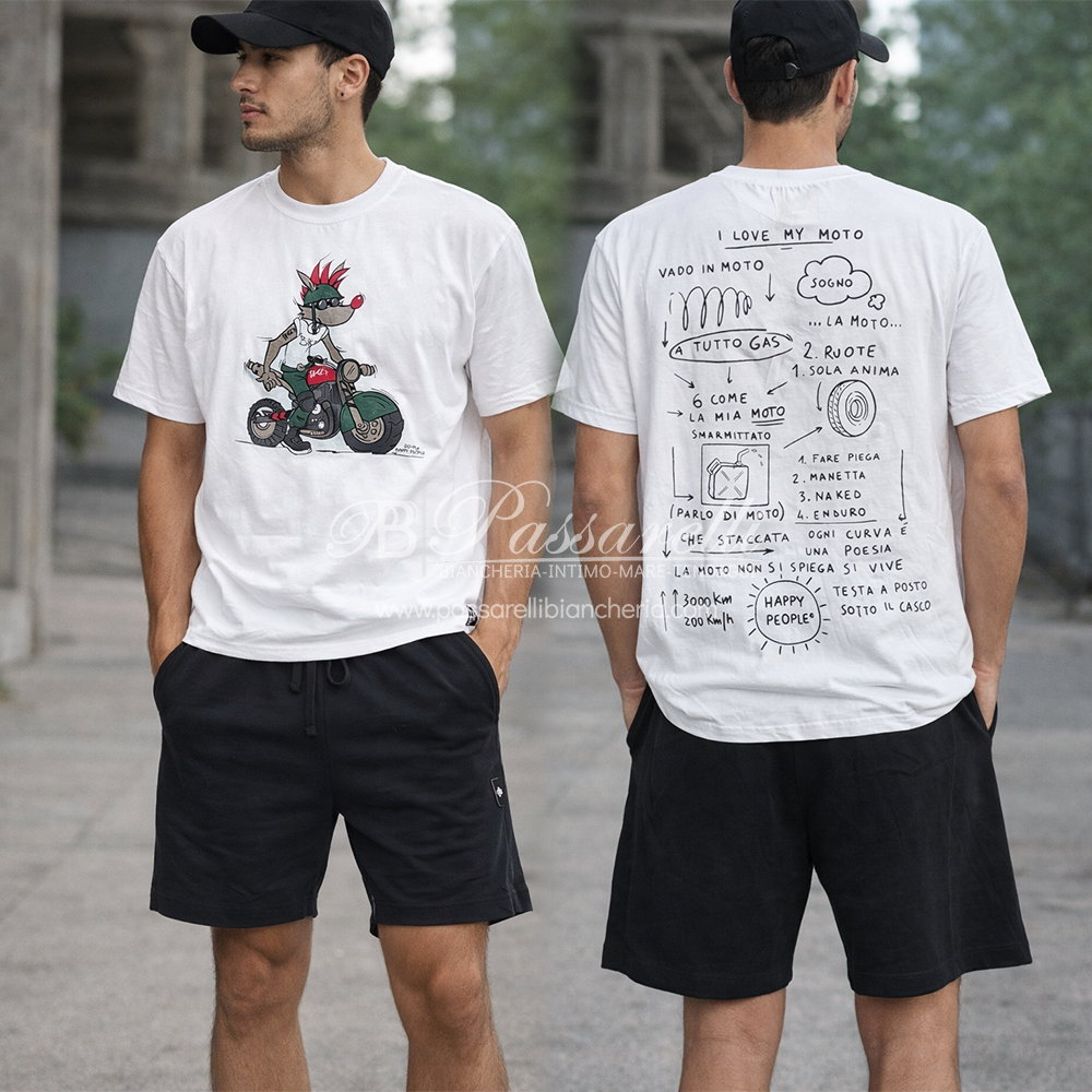 Happy People Completino Estivo Corto da Uomo HBC101-6963