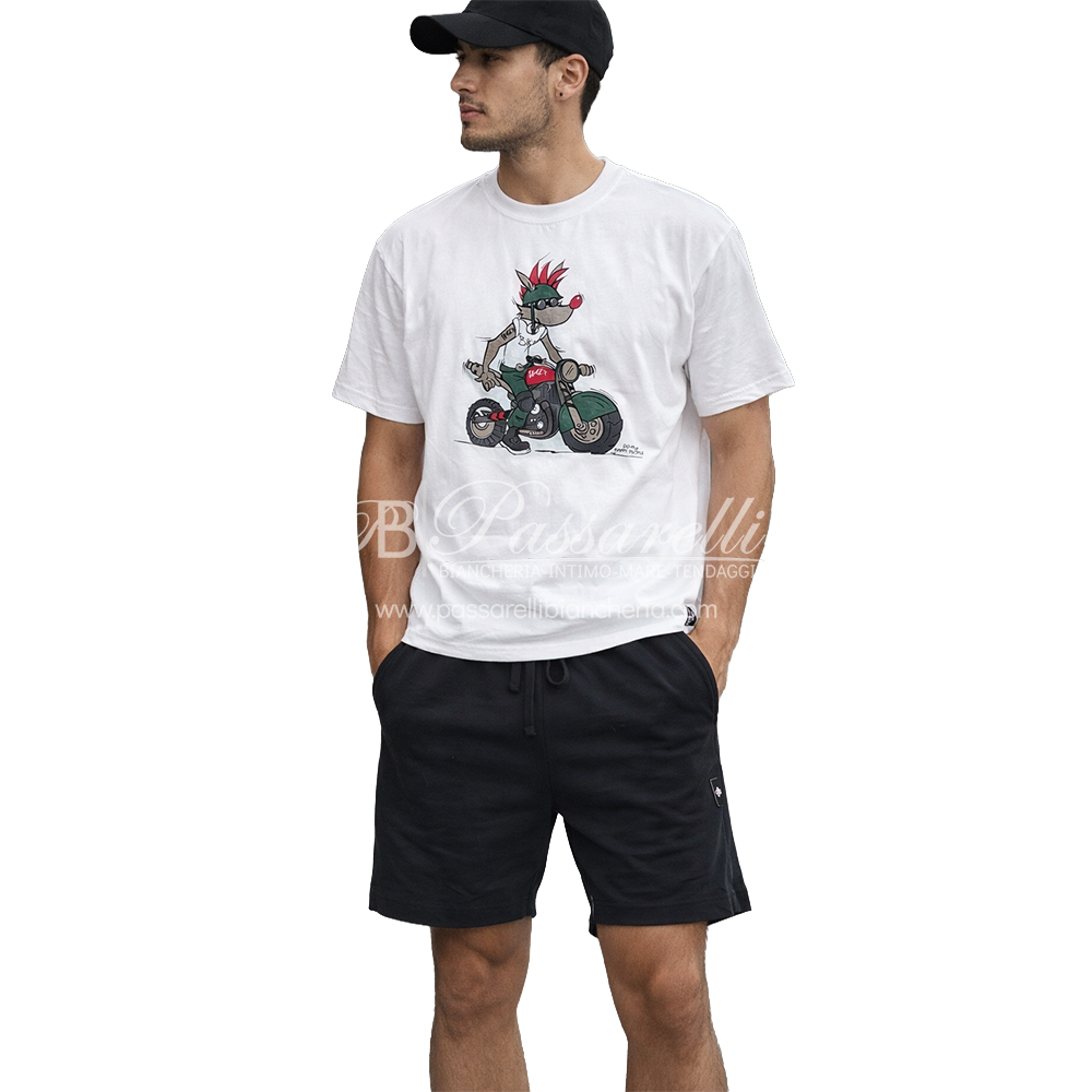 Happy People Completino Estivo Corto da Uomo HBC101-6963