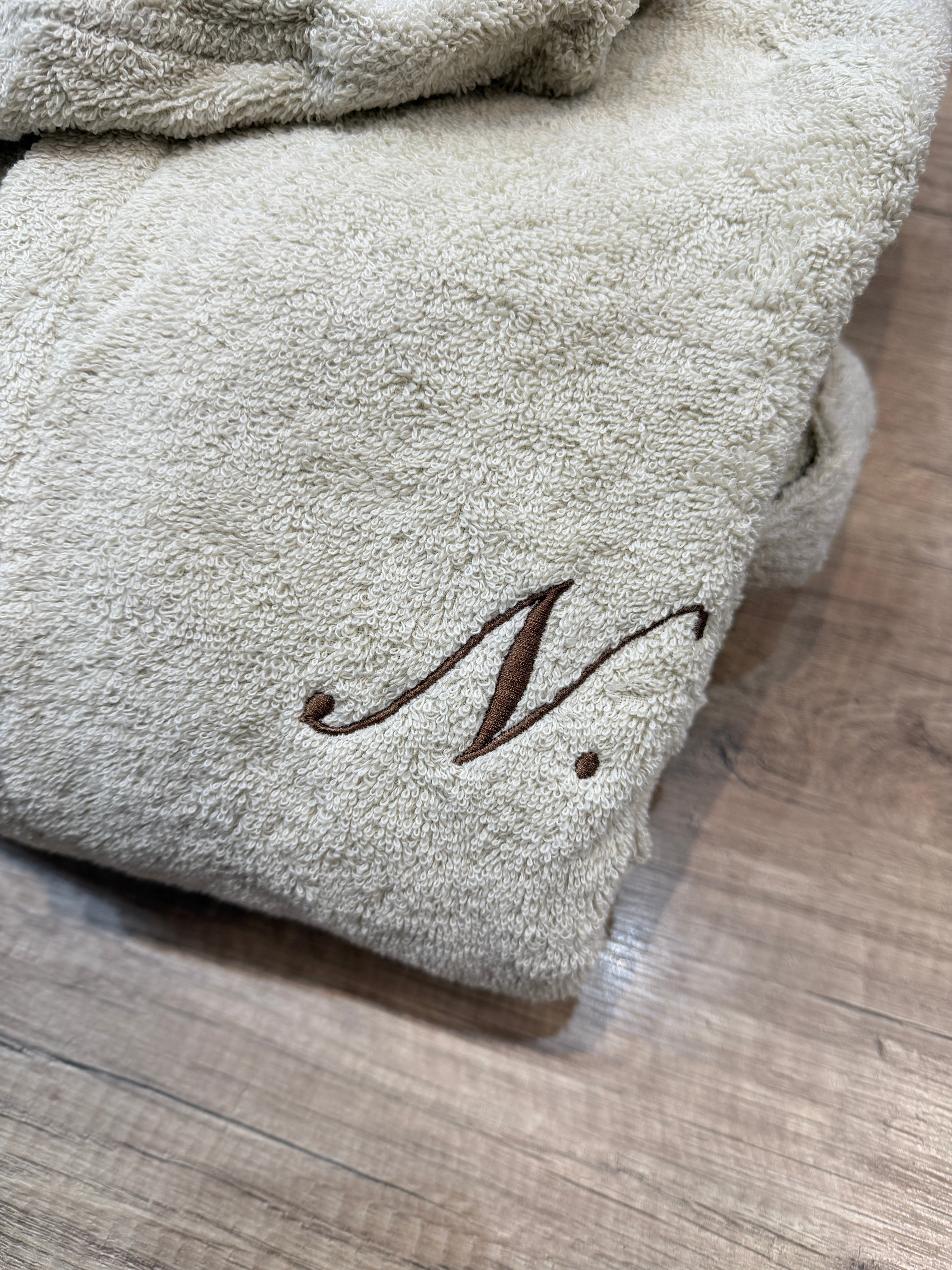 Biancoperla Accappatoio Unisex con Cappuccio Perla 2510BS70