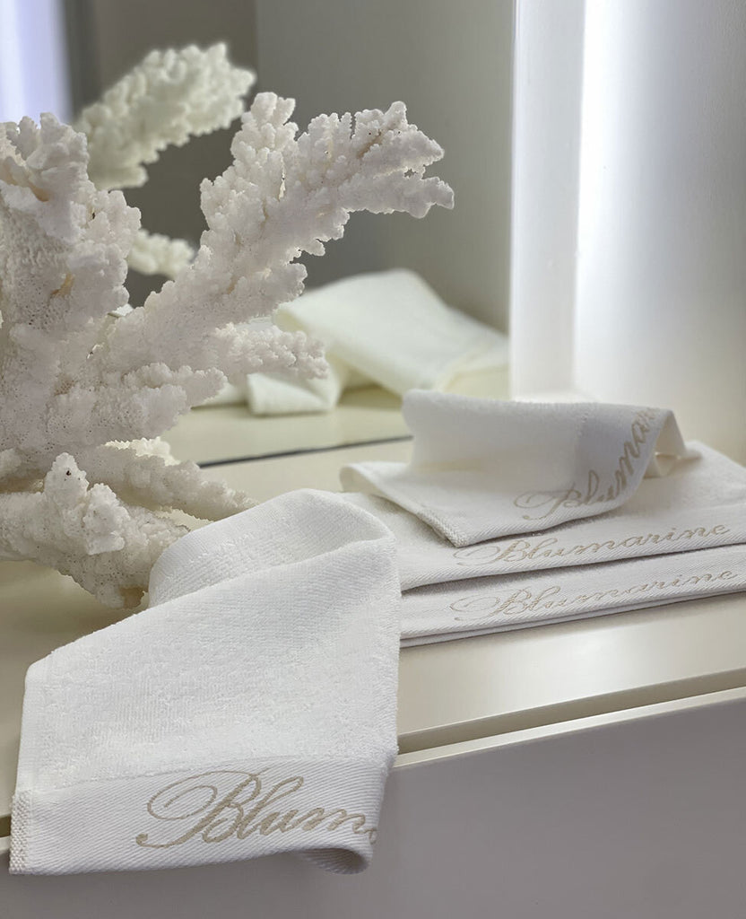 Blumarine Confezione 4 Lavette Spugna Spa 102320033 D18