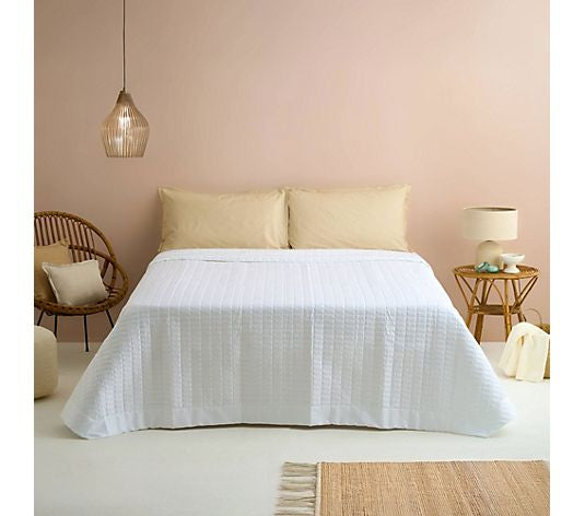 Biancoperla Copriletto Trapuntato Quilt 100gr Art. Smeraldo