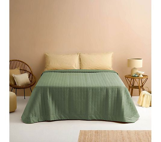 Biancoperla Copriletto Trapuntato Quilt 100gr Art. Smeraldo