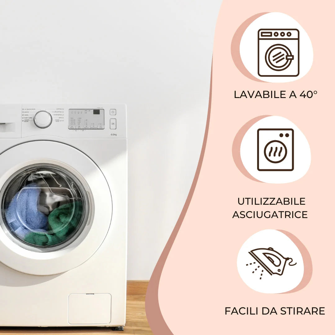 Carlucci Completo Lenzuola Matrimoniale in cotone Percalle - Vari Disegni 2602S32