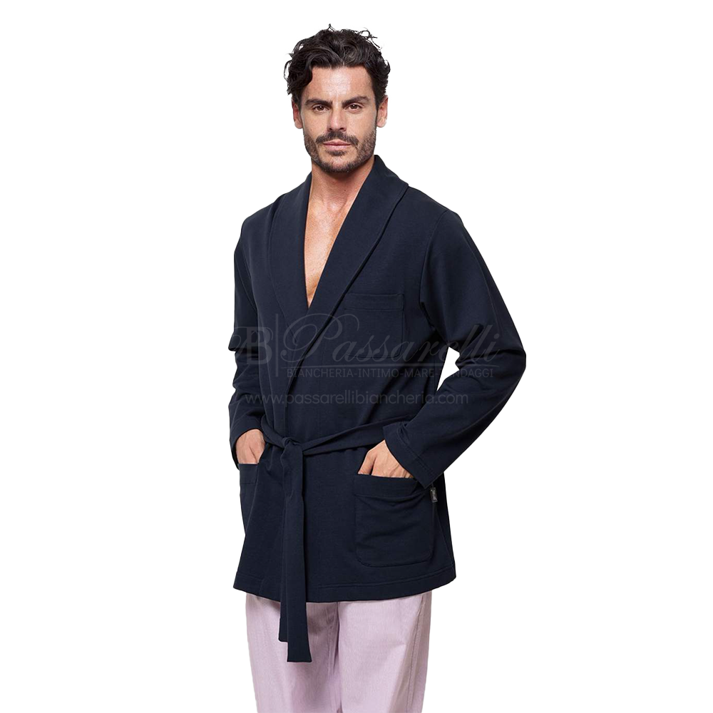 Jamas Giacca da Camera Estiva da Uomo in Cotone Leggero Iron 2504S68