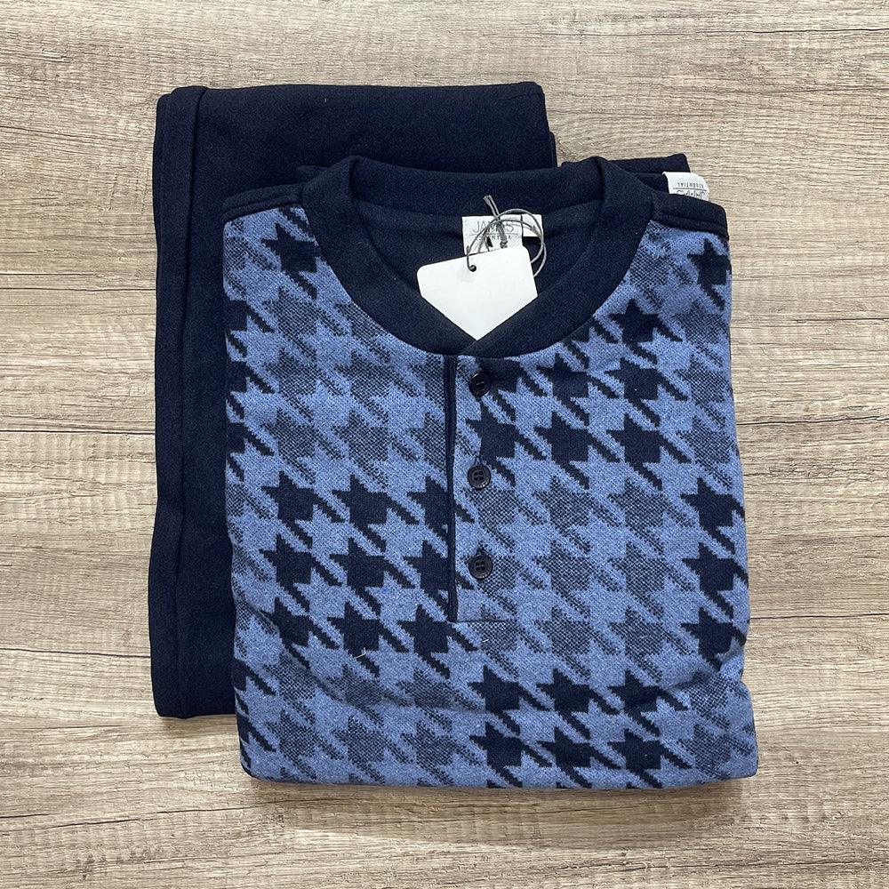 Jamas Pigiama da Uomo in Punto Milano IJ2055 S33 - Passarelli Biancheria