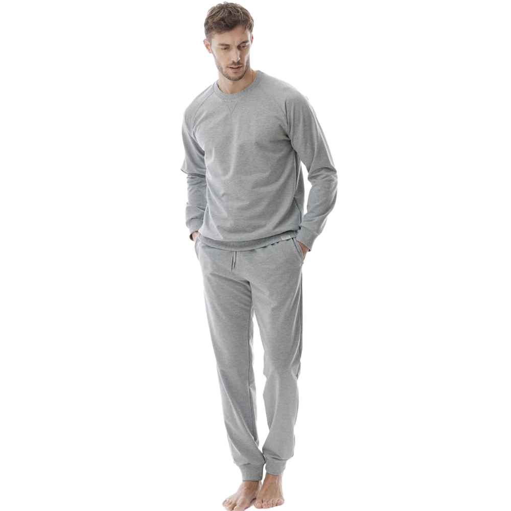 Jamas Pigiama Tuta da Uomo in Cotone Felpato IJ 2145 2310S60