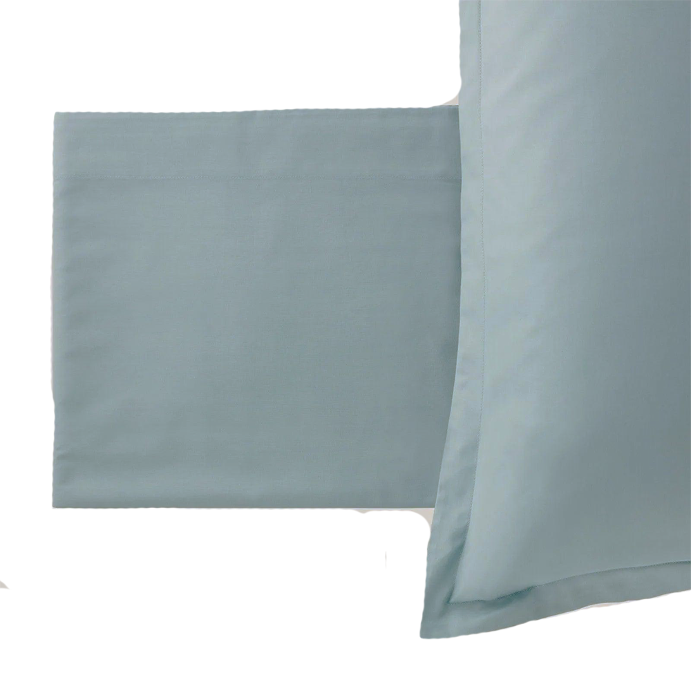 Mirabello Carrara-Bettlaken-Set aus unifarbenem Baumwollperkal Louisiana S84