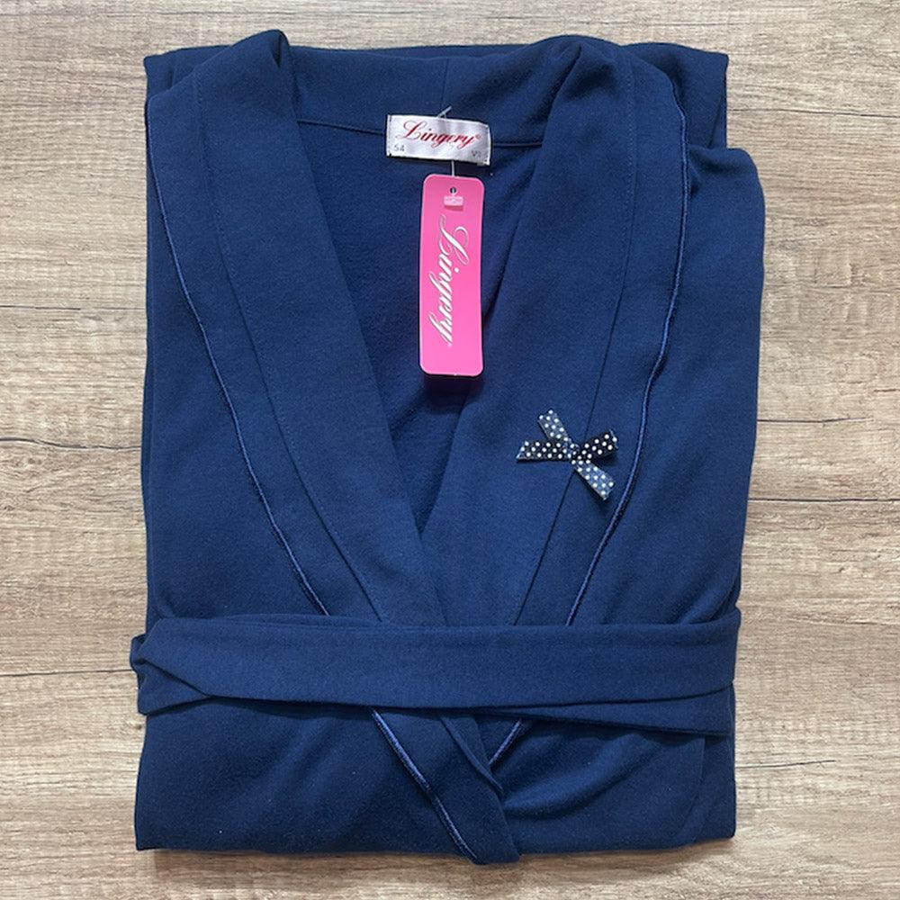 Lingery Vestaglia Sciallata da Donna in Cotone Leggero 8091 S38 - Passarelli Biancheria