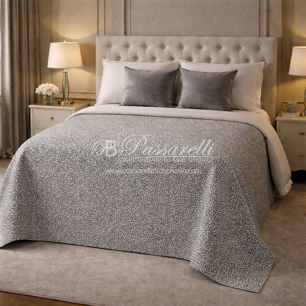 Liu Jo Copriletto Estivo Matrimoniale in Tappezzeria Puntinato LL2223 D210