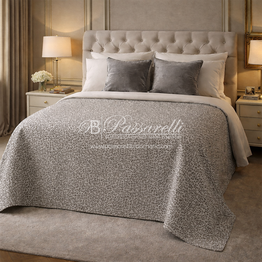 Liu Jo Copriletto Estivo Matrimoniale in Tappezzeria Puntinato LL2223 D210