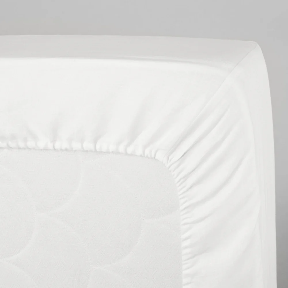 MT Boccia Lenzuolo sotto matrimoniale in puro lino bianco 840 S72