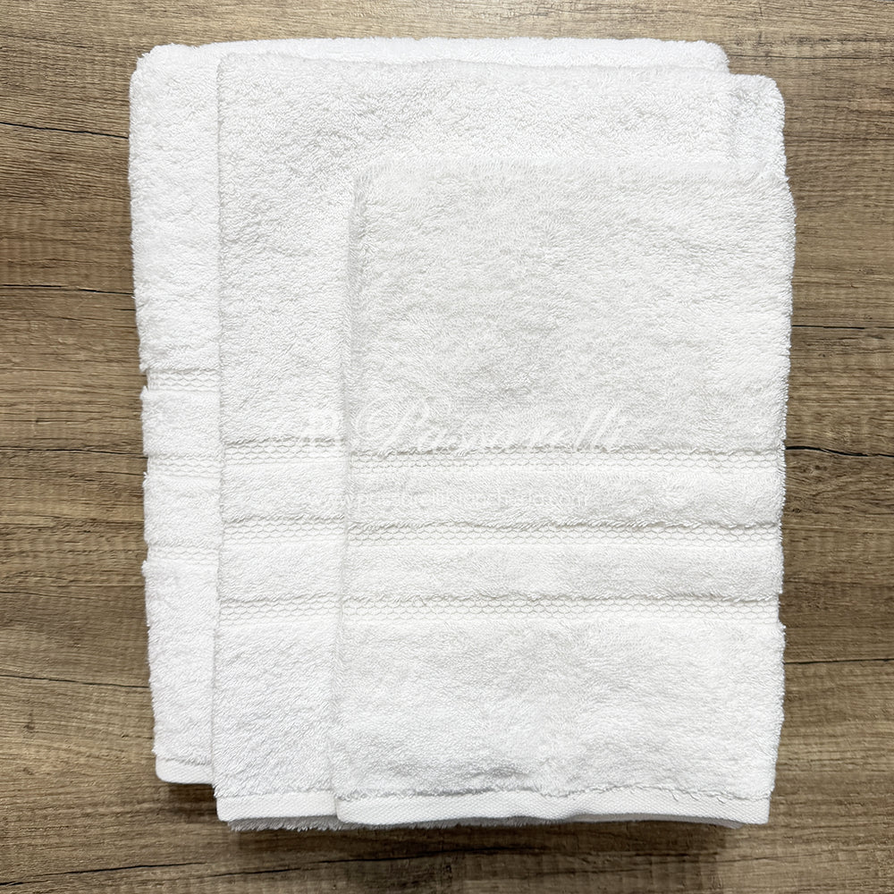 Maestri Cotonieri B&B kit Telo doccia + asciugamano + ospite Spugna 500 gr/m² 2512S25