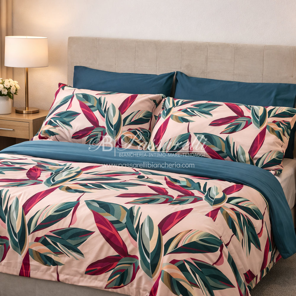Maestri Cotonieri Completo Lenzuola Matrimoniale 4 Federe Honduras 2506S65