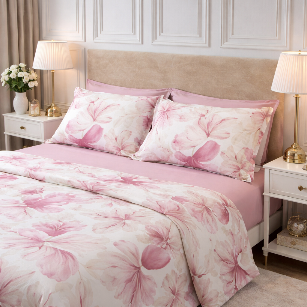 Maestri Cotonieri Lenzuola 4 Federe Cherie Matrimoniale 2601BS64