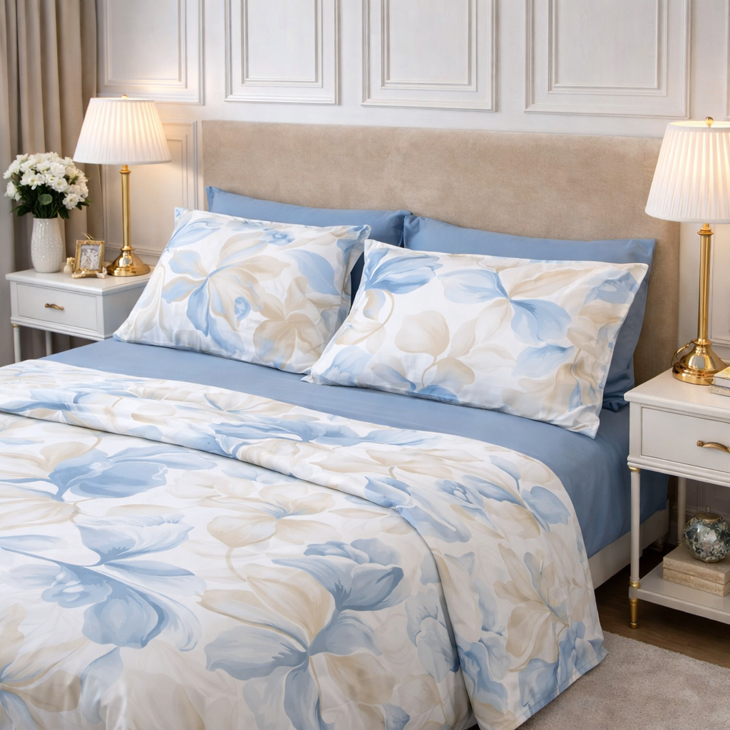 Maestri Cotonieri Lenzuola 4 Federe Cherie Matrimoniale 2601BS64