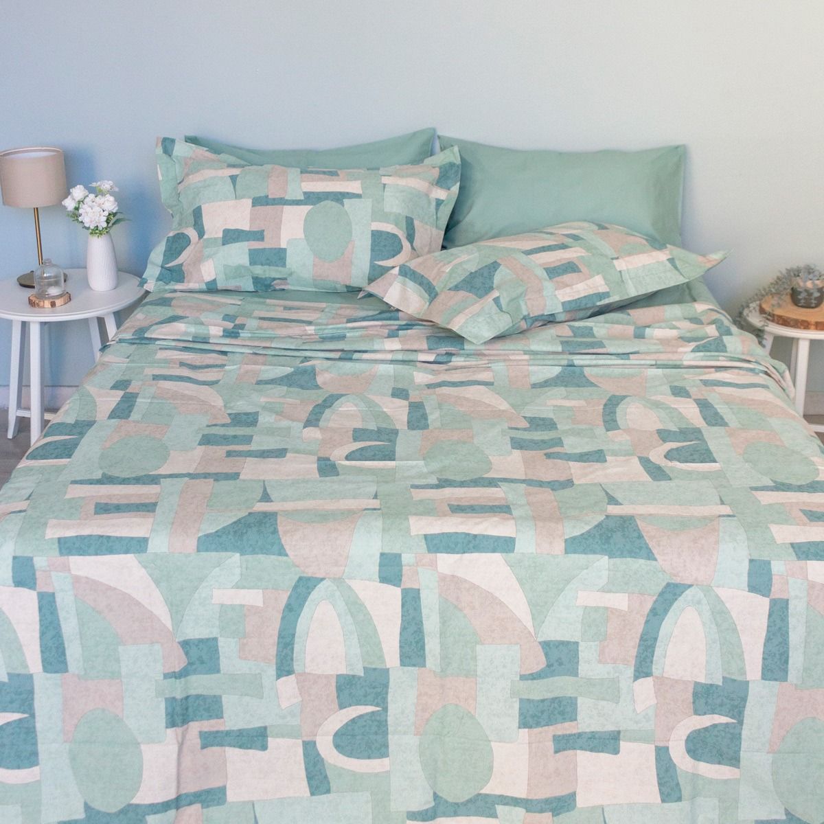 Maestri Cotonieri Lenzuola 4 Federe Svad Matrimoniale 2601BS64