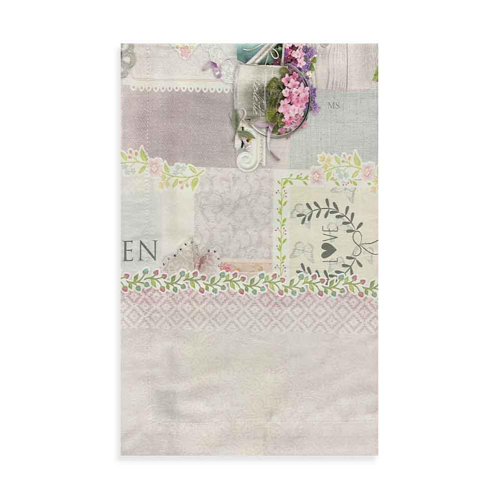 Maison Sucrèe Runner 45x150 Pintura Shabby D18 - Passarelli Biancheria