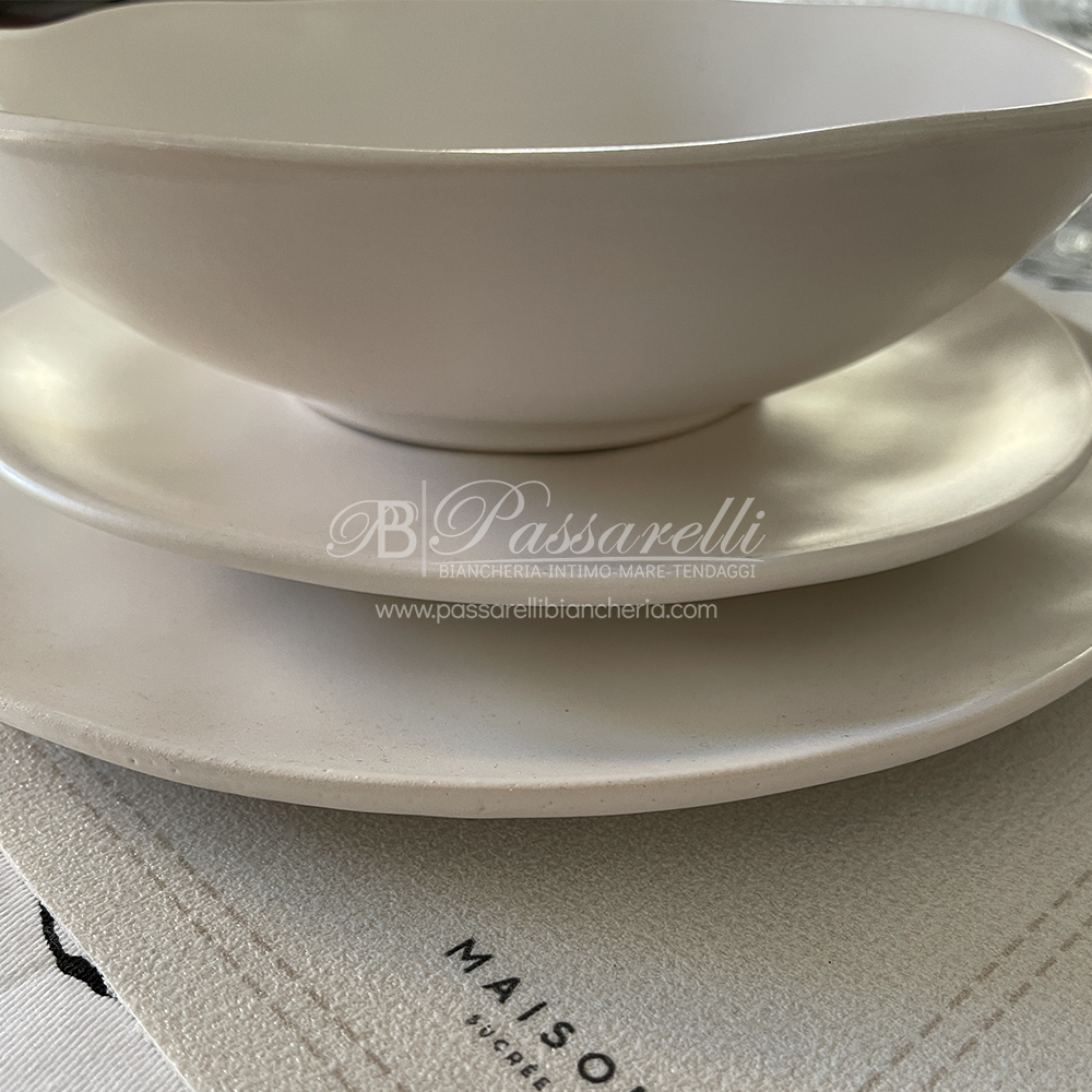 Maison Sucrée Servizio Piatti 18 Pezzi in Grés Porcellanato Colorati Marostica 2504S114