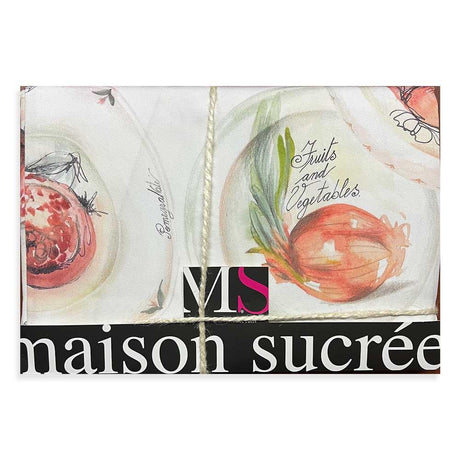Maison Sucrèe Tovaglia Pintura Fruit - Varie Dimensioni - Passarelli Biancheria