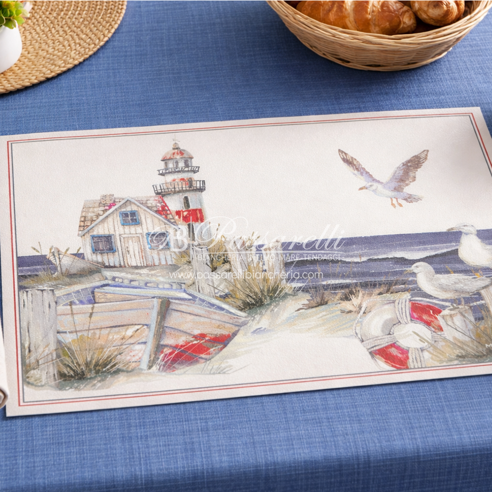 Maison Sucrée Tovaglietta da colazione in vinile Fantasia 2603S60 - Vari Disegni