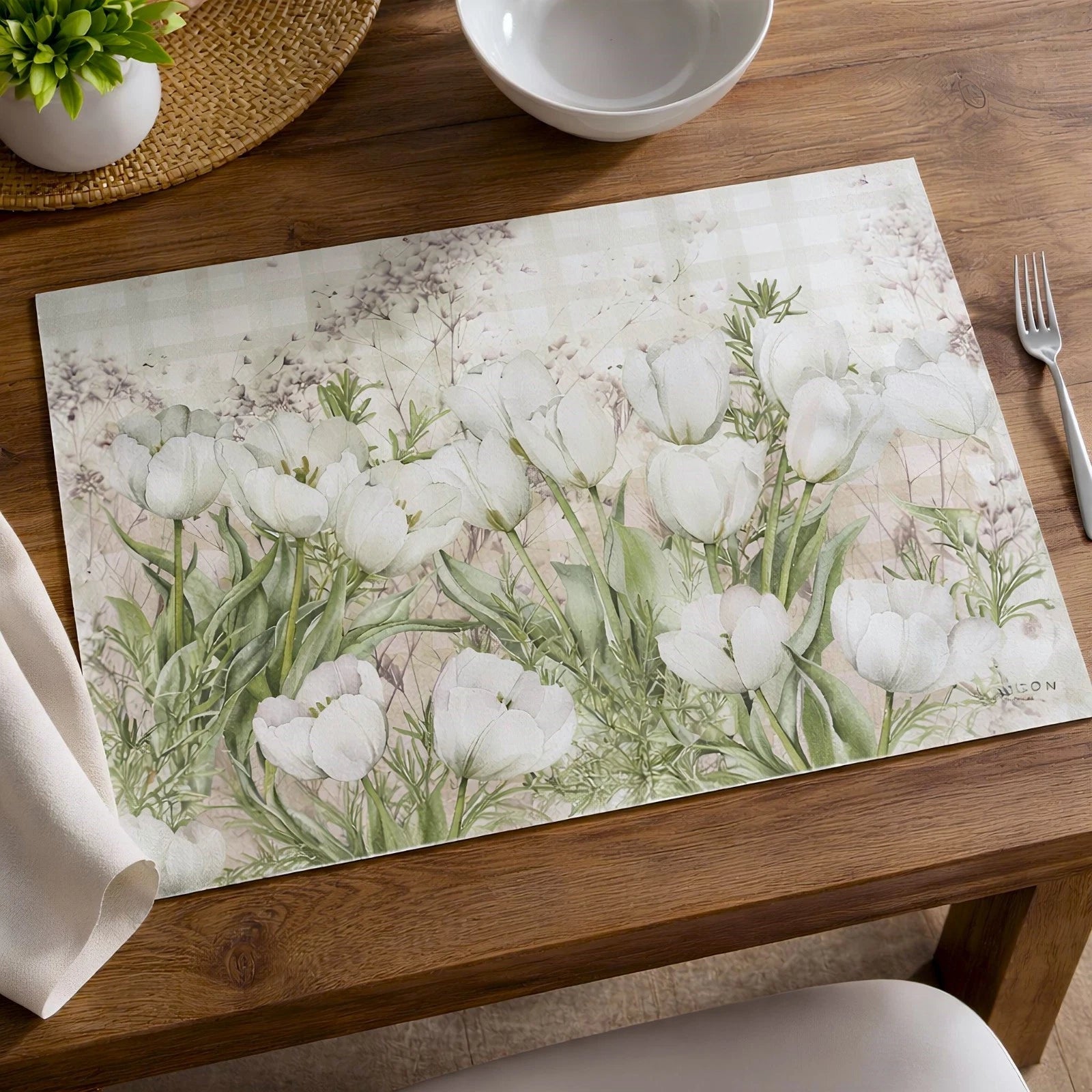 Maison Sucrée Tovaglietta da colazione in vinile Fantasia 2603S60 - Vari Disegni
