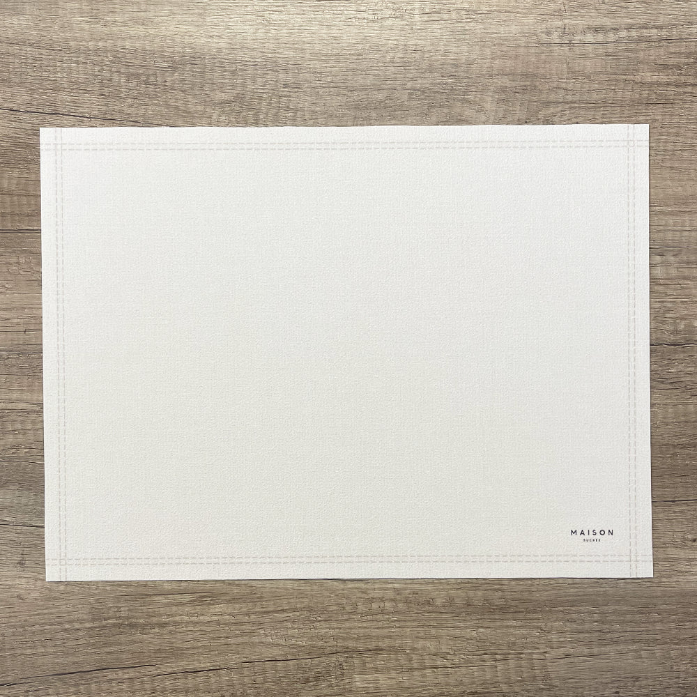 Maison Sucrée Tovaglietta da colazione in vinile Tinta Unita Essenziale - Vari Colori
