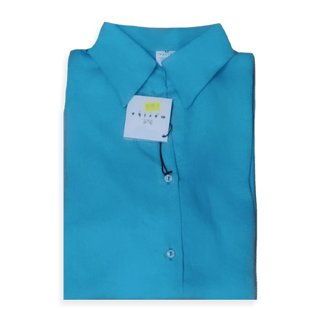 Marika Mare Abito in Puro Lino Abbottonato 882 S70 - Passarelli Biancheria