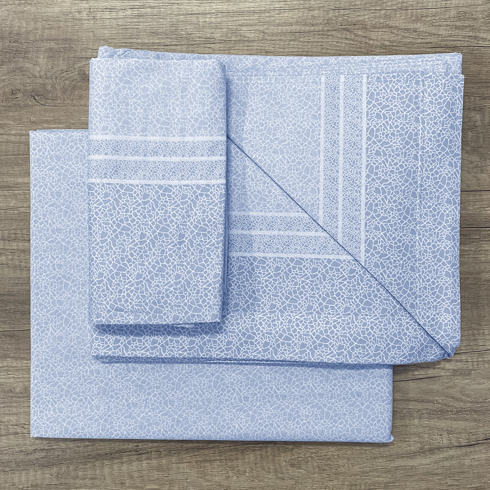 Completo Lenzuola Matrimoniale Made in Italy LC1654 S28