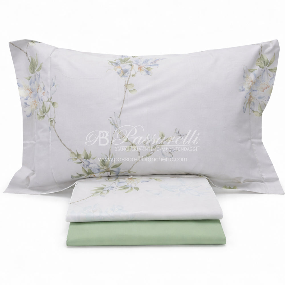 Mirabello Completo Lenzuola Copriletto Matrimoniale Chorisia