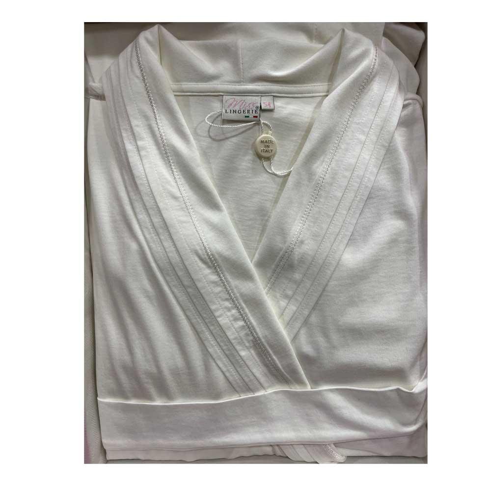 Miss Lingerie Vestaglia Cotone Primaverile M.L. da Donna Sabrina S75 - Passarelli Biancheria