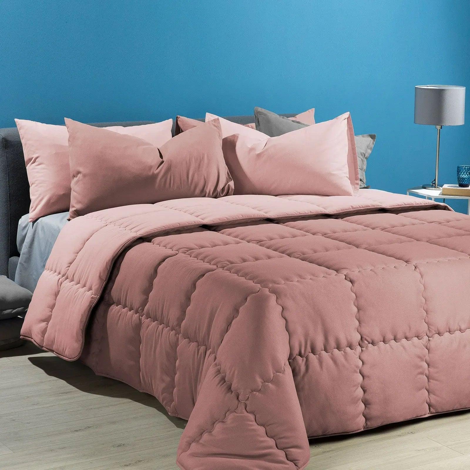 Caleffi Trapunta Invernale Modern Tinta Unita Matrimoniale D105 - Passarelli Biancheria