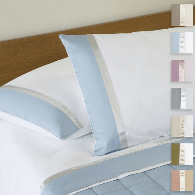 Neith Completo Letto Perlier Matrimoniale In Puro Cotone B118 - Passarelli Biancheria