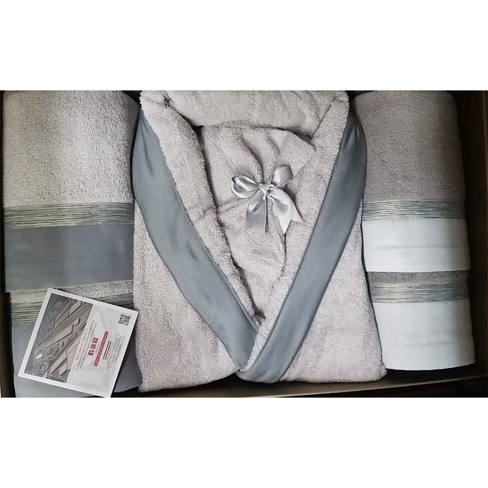 Neith Set Completo Bagno Unisex 8 Pezzi 100% Spugna Cotone Capri B180