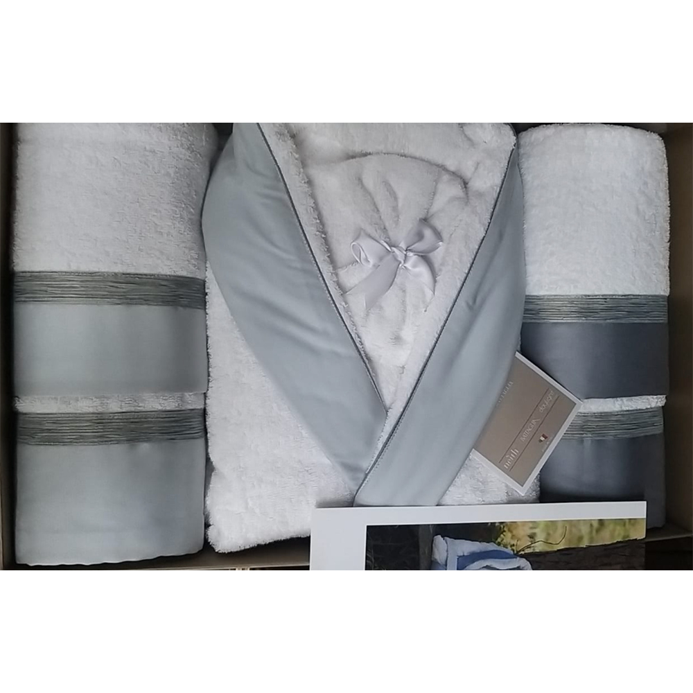 Neith Set Completo Bagno Unisex 8 Pezzi 100% Spugna Cotone Capri B180