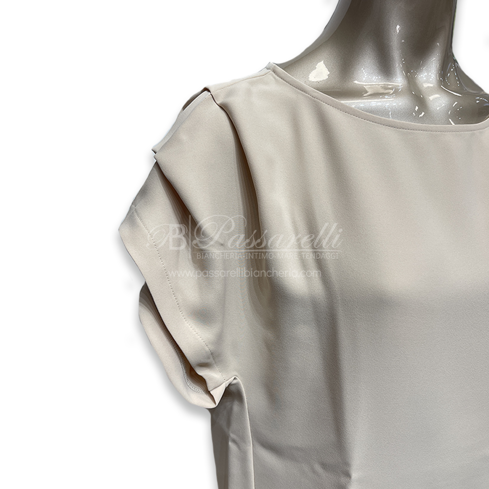 Oroblu Blusa Estiva da Donna Maniche Corte VOBT68064 2504S60